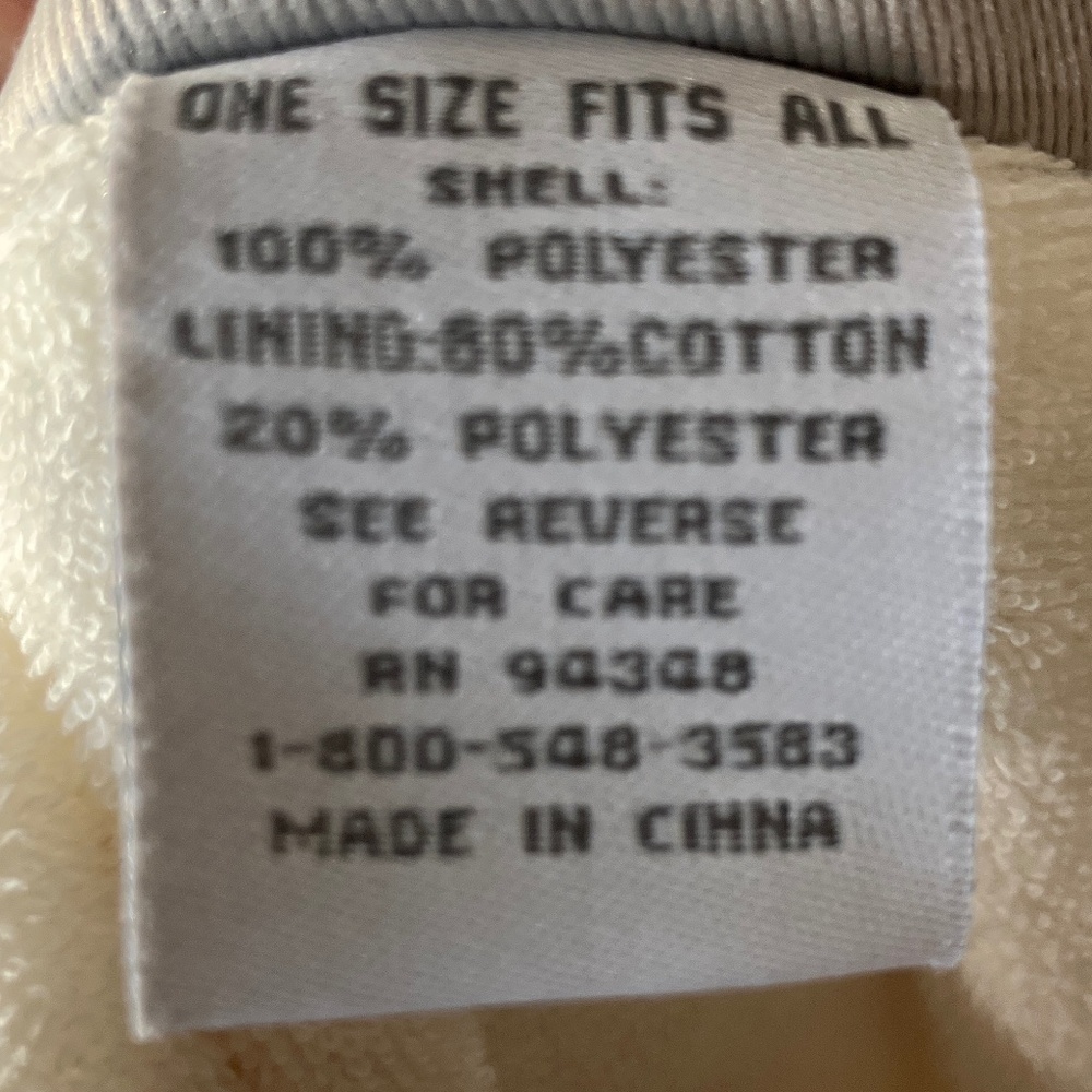 Boca Terry cotton lined champagne, Lionhead robe - Picture 13 of 13